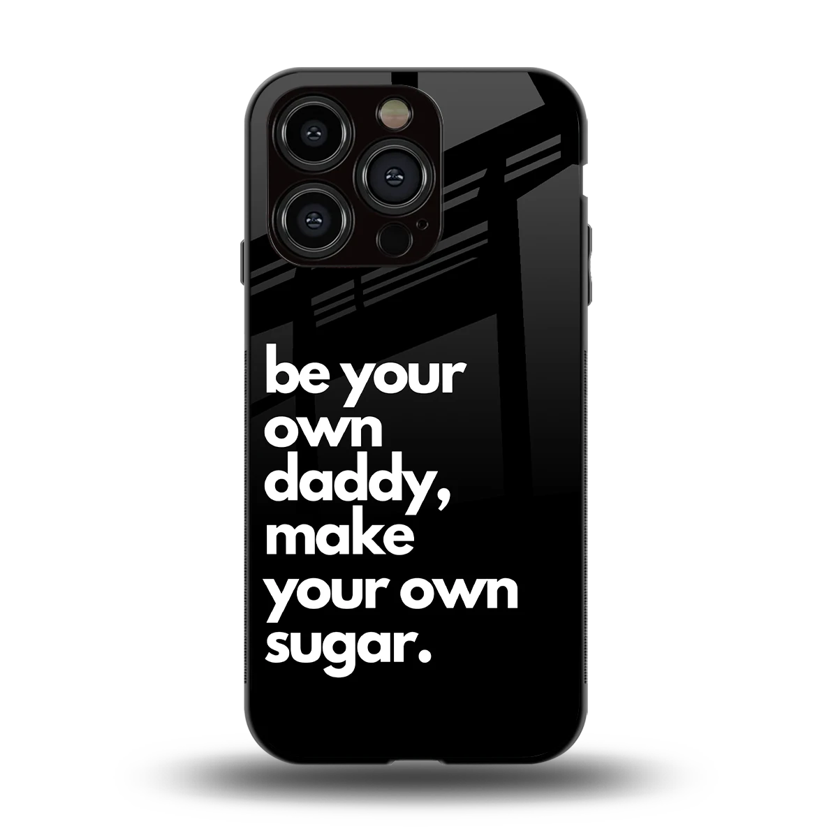 Suger back phone cover | glass case for iphone 13 pro