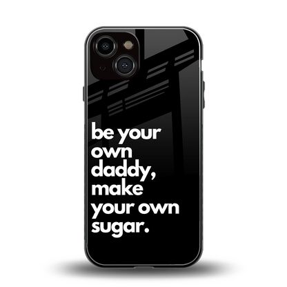 Suger back phone cover | glass case for iphone 13