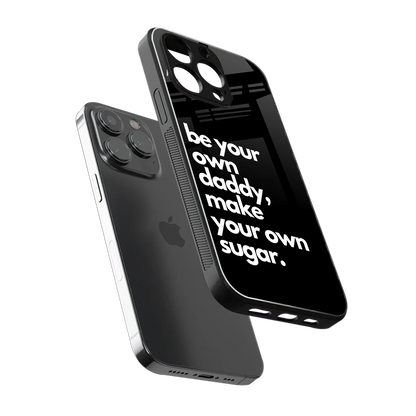 Suger sleek iphone 16 pro max cover with tempered glass back and TPU edges