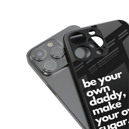 Suger stylish phone case for iPhone 16 | glossy glass and slim fit