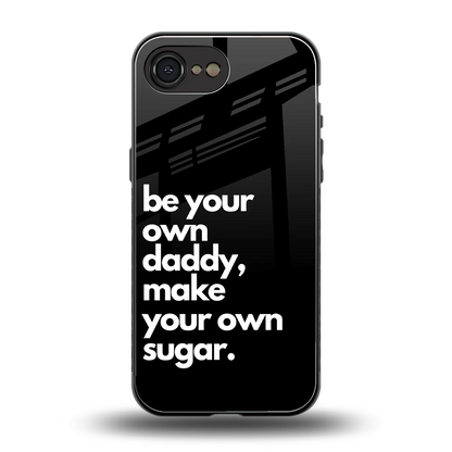 Suger back phone cover | glass case for iphone 16e