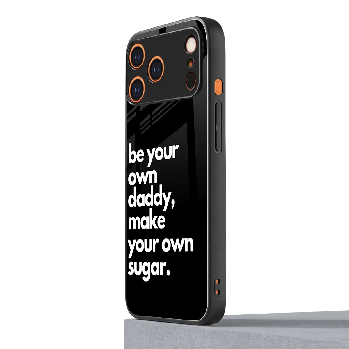 Suger iphone 17 pro max mobile cover | shockproof glass phone case
