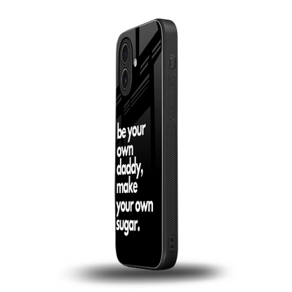 Suger iphone 17 mobile cover | shockproof glass phone case