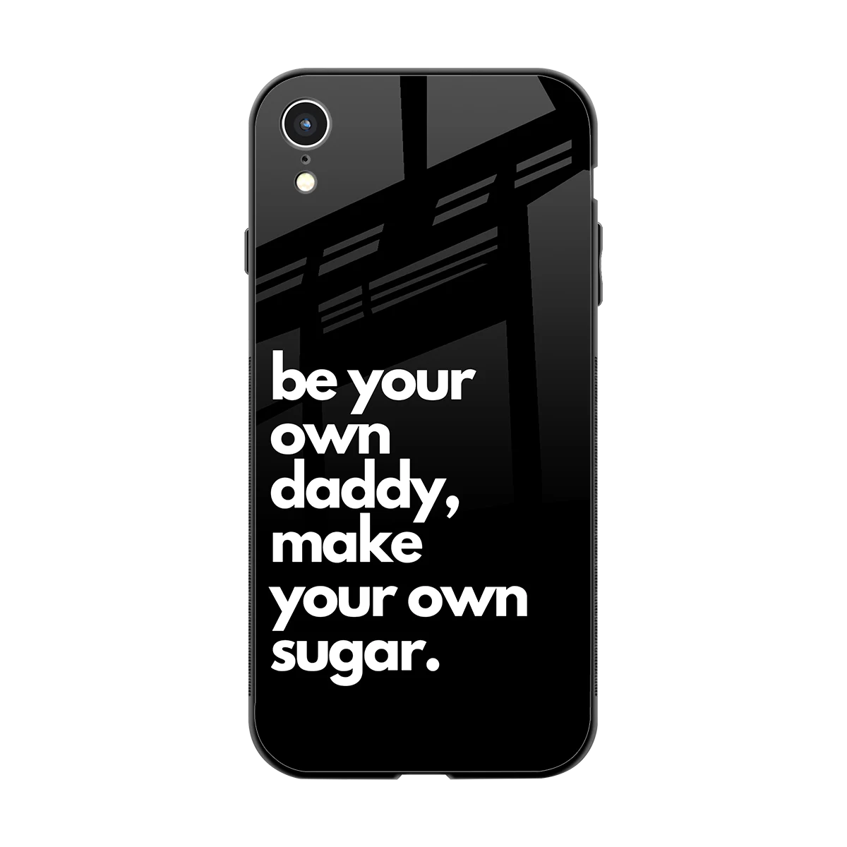 Suger back phone cover | glass case for iphone xr