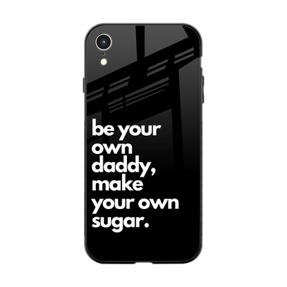 Suger back phone cover | glass case for iphone xr