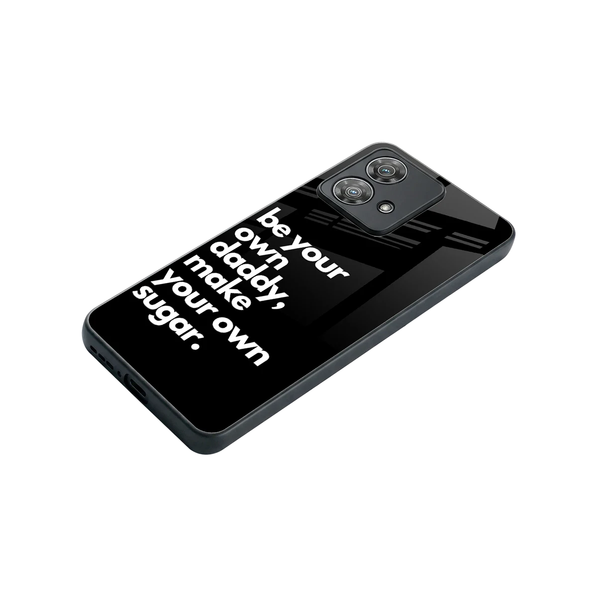 Suger stylish phone case for motorola edge 40 neo 5g | glossy glass and slim fit