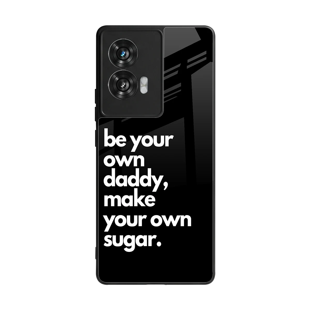 Suger back phone cover | glass case for motorola edge 50 fusion