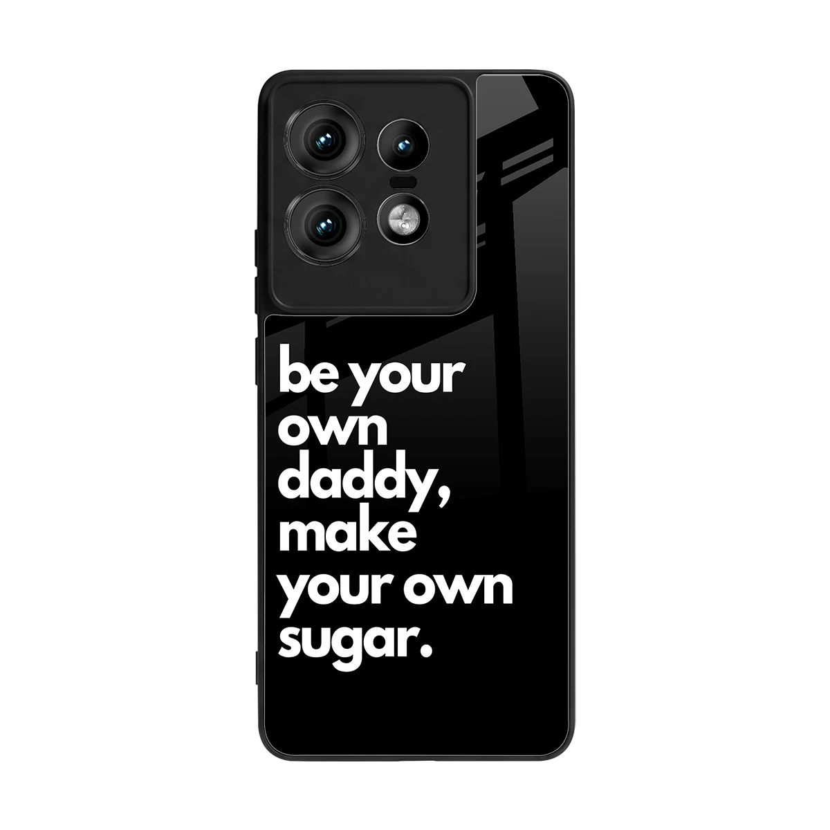 Suger back phone cover | glass case for motorola edge 50 pro