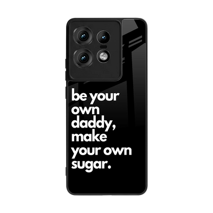 Suger back phone cover | glass case for motorola edge 50 pro
