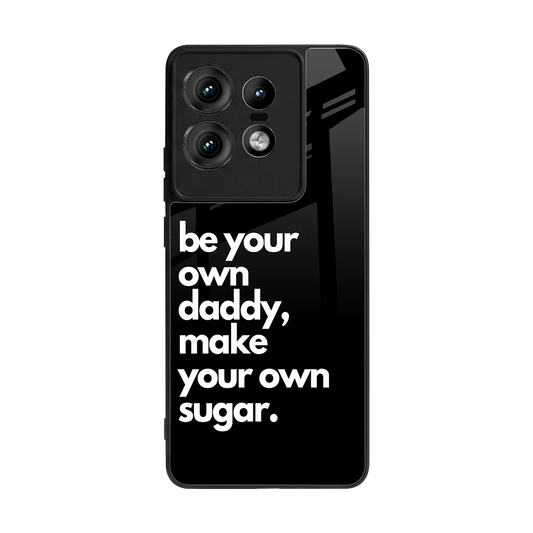 Suger back phone cover | glass case for motorola edge 50 pro