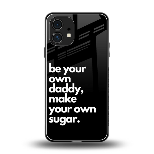 Suger back phone cover | glass case for nothing phone 1