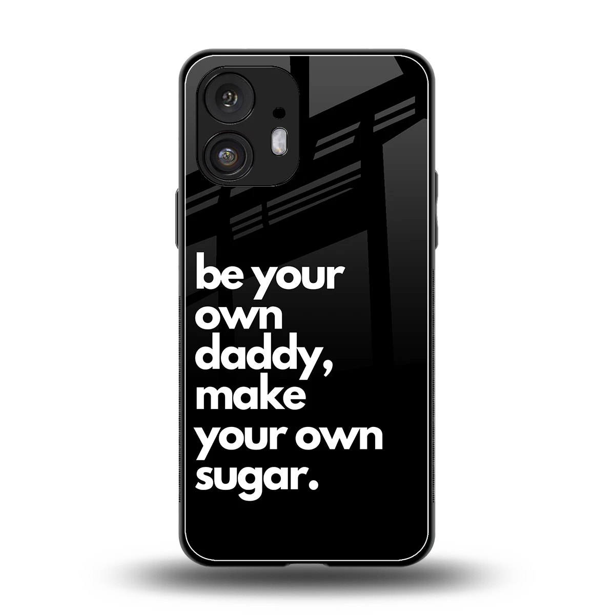 Suger back phone cover | glass case for nothing phone 2