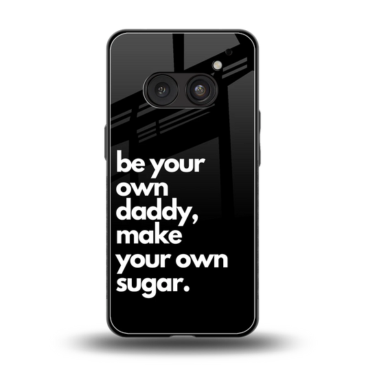 Suger back phone cover | glass case for nothing phone 2a