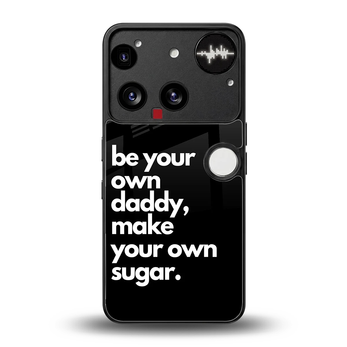 Suger back phone cover | glass case for nothing phone 3