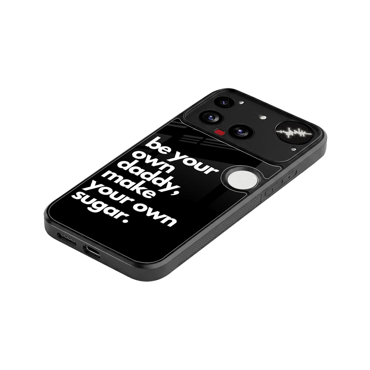 Suger stylish phone case for nothing phone 3 | glossy glass and slim fit