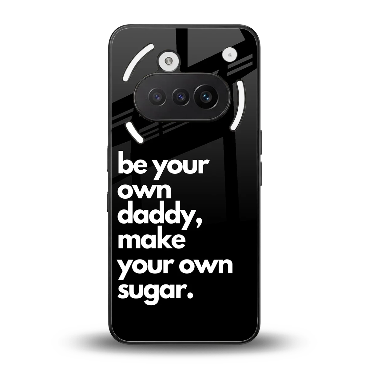 Suger back phone cover | glass case for nothing phone 3a