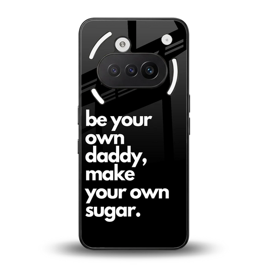 Suger back phone cover | glass case for nothing phone 3a