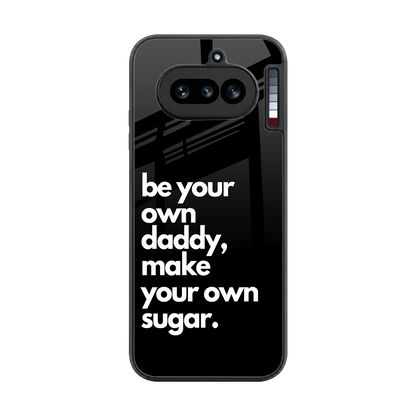 Suger back phone cover | glass case for nothing phone 4a