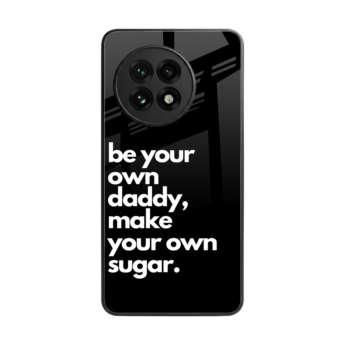 Suger back phone cover | glass case for oneplus 13r