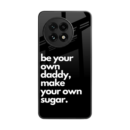 Suger back phone cover | glass case for oneplus 13r