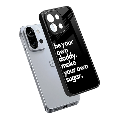 Suger sleek oneplus 13s cover with tempered glass back and TPU edges