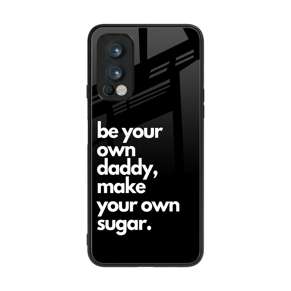 Suger back phone cover | glass case for oneplus nord 2