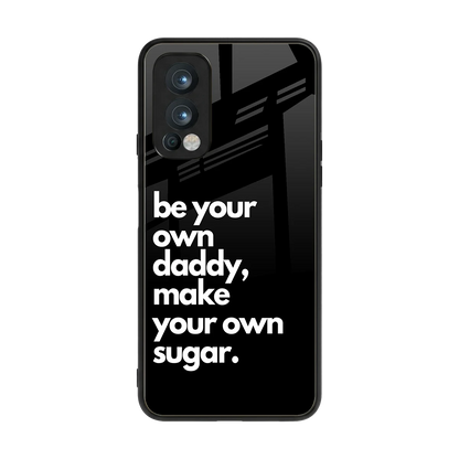 Suger back phone cover | glass case for oneplus nord 2