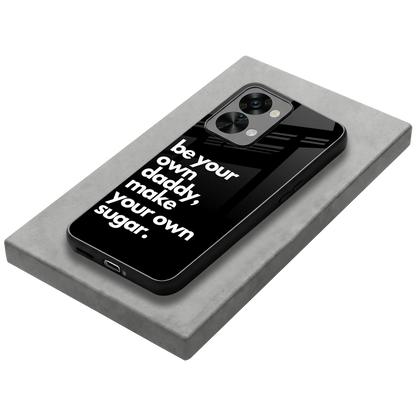 Suger stylish phone case for oneplus nord 2t | glossy glass and slim fit