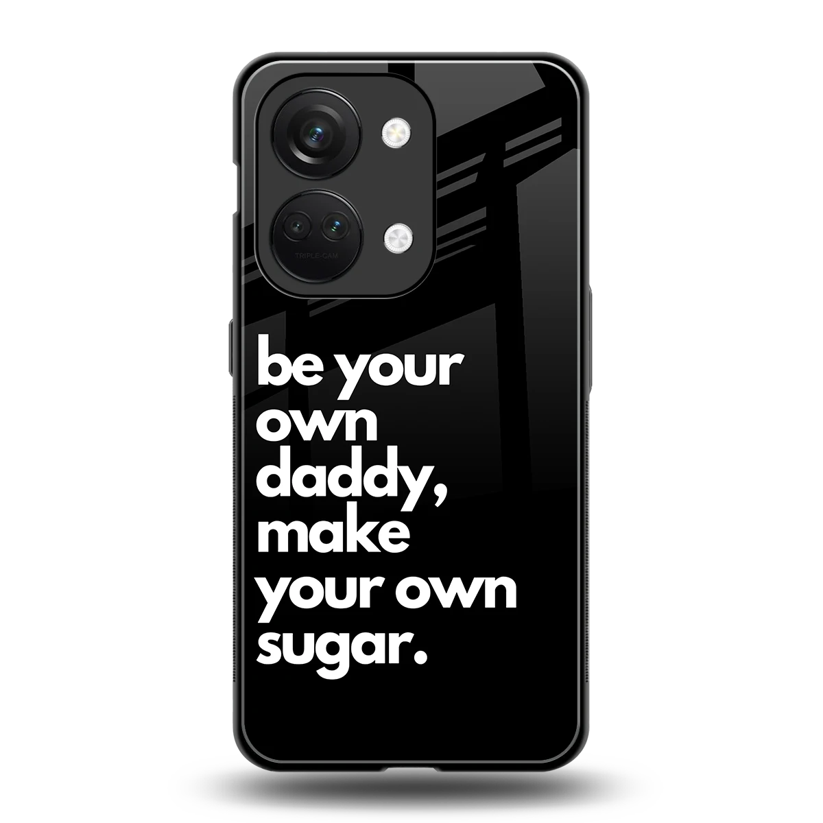 Suger back phone cover | glass case for oneplus nord 3