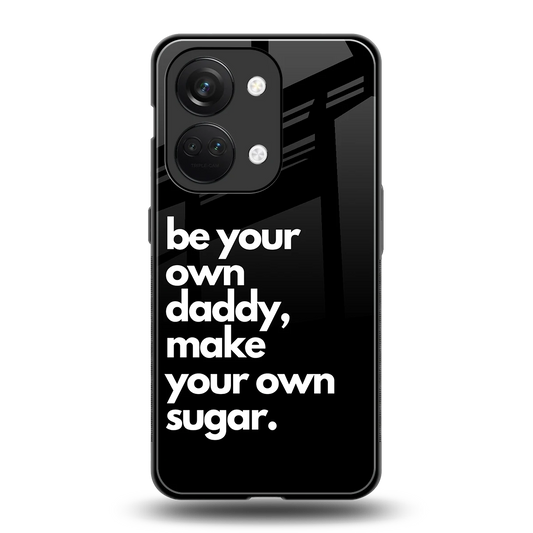 Suger back phone cover | glass case for oneplus nord 3
