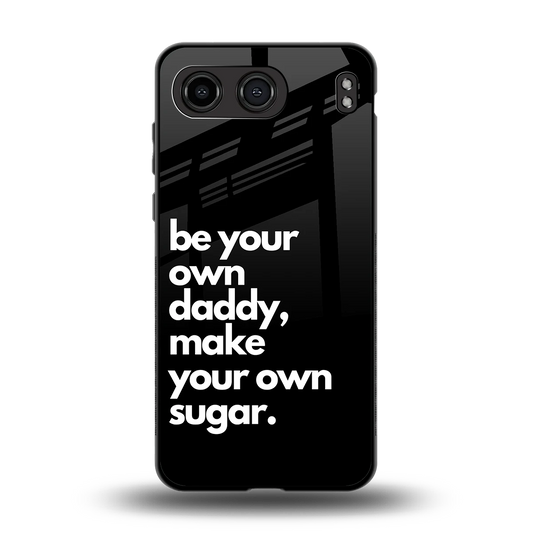 Suger back phone cover | glass case for oneplus nord 4