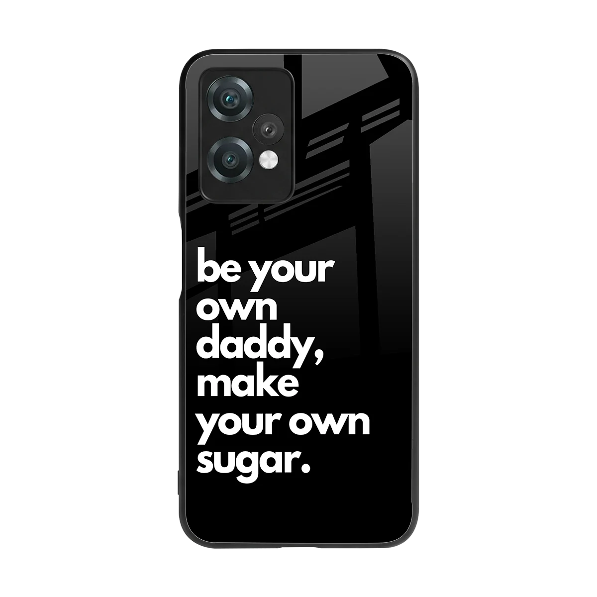 Suger back phone cover | glass case for oneplus nord ce 2 lite