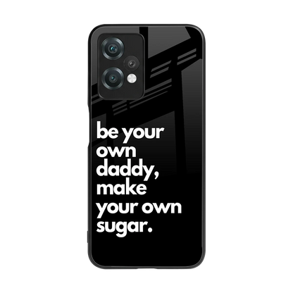 Suger back phone cover | glass case for oneplus nord ce 2 lite