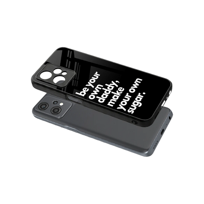 Suger sleek oneplus nord ce 2 lite cover with tempered glass back and TPU edges