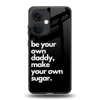 Suger back phone cover | glass case for oneplus nord ce 3