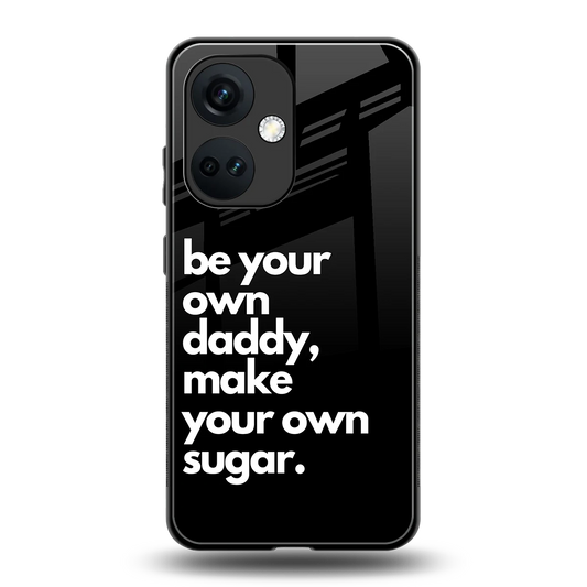 Suger back phone cover | glass case for oneplus nord ce 3