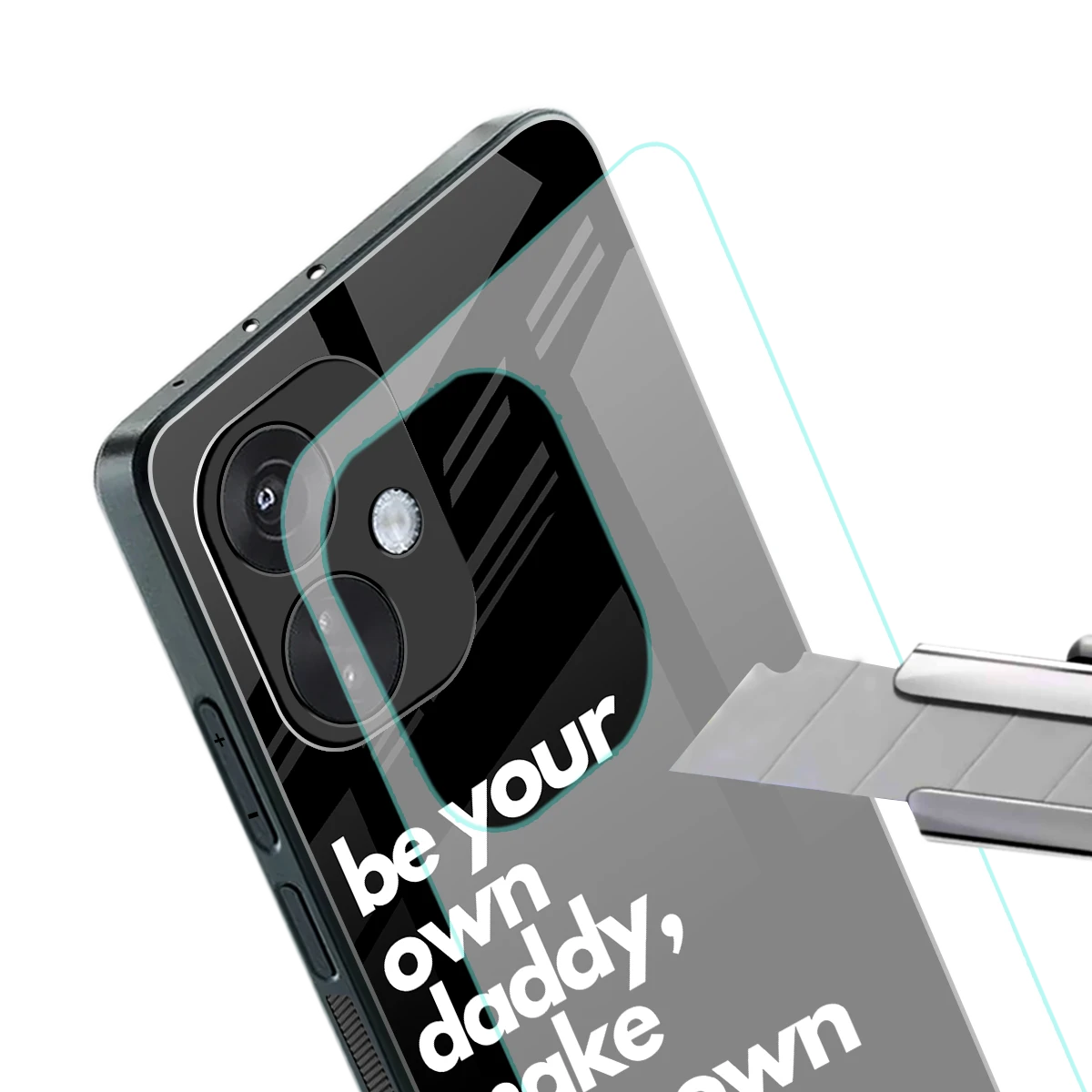 Suger stylish phone case for oneplus nord ce 3 | glossy glass and slim fit