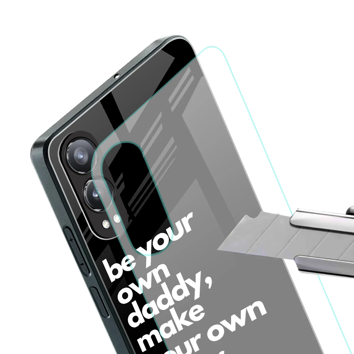 Suger stylish phone case for oneplus nord ce 4 lite | glossy glass and slim fit