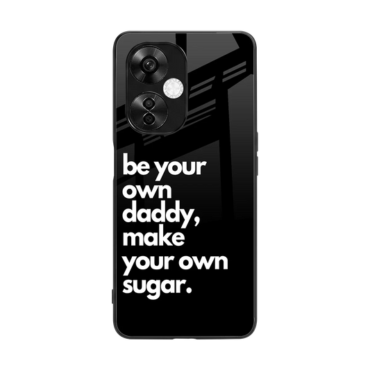 Suger back phone cover | glass case for oneplus nord ce 3 lite