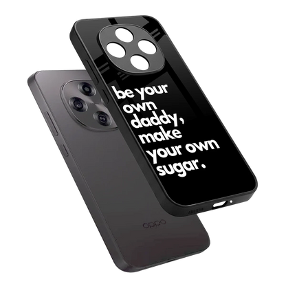 Suger sleek oppo f31 pro 5g cover with tempered glass back and TPU edges