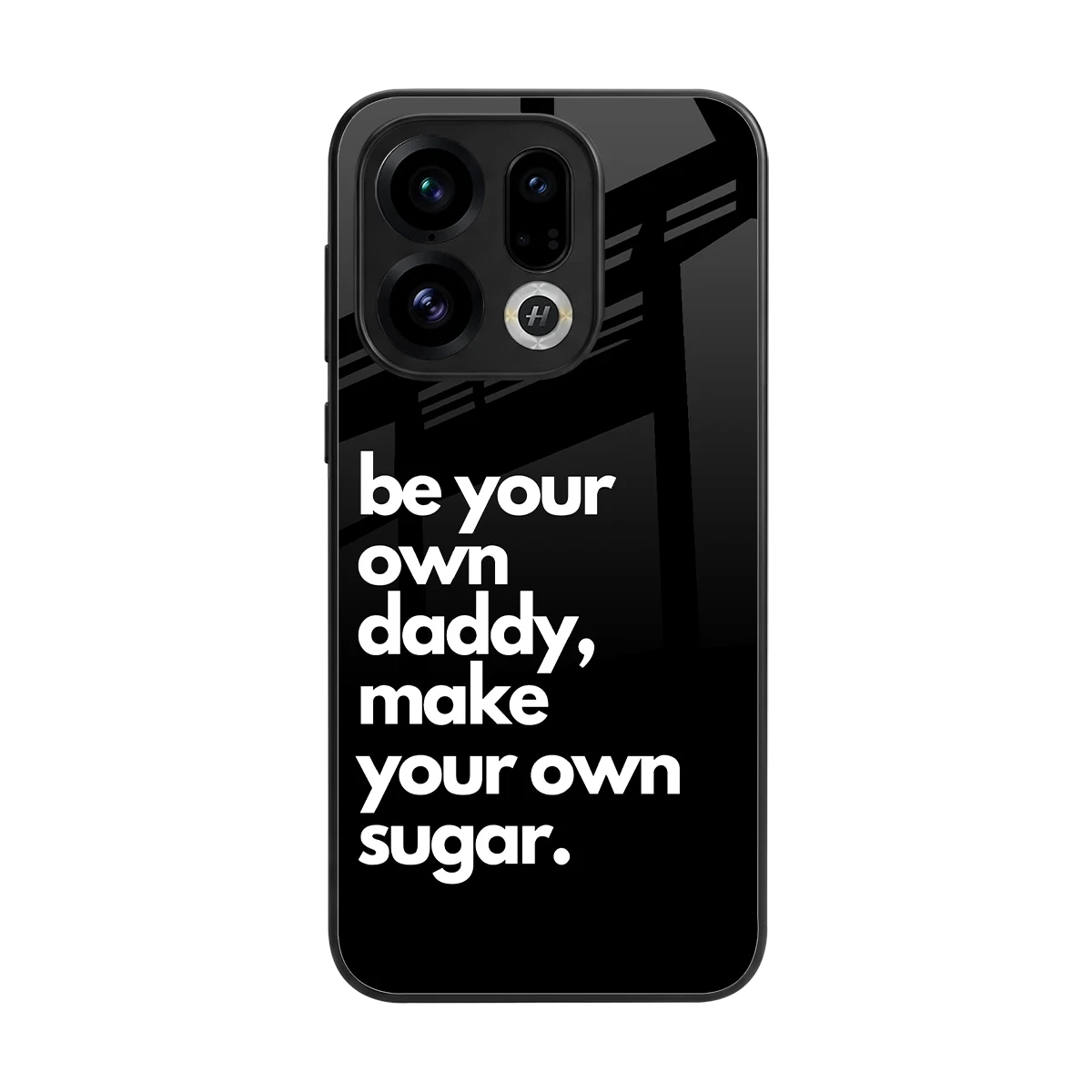 Suger back phone cover | glass case for oppo find x9