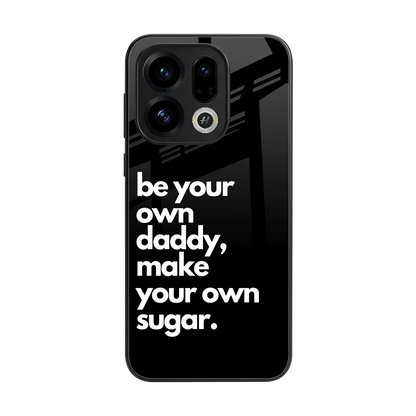 Suger back phone cover | glass case for oppo find x9