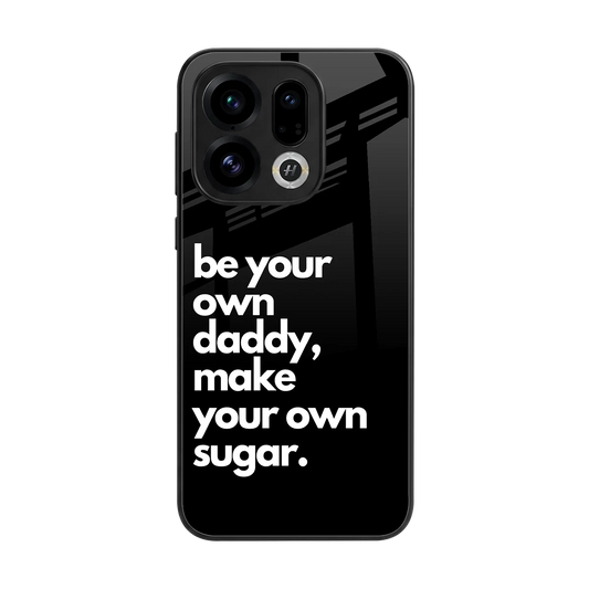 Suger back phone cover | glass case for oppo find x9