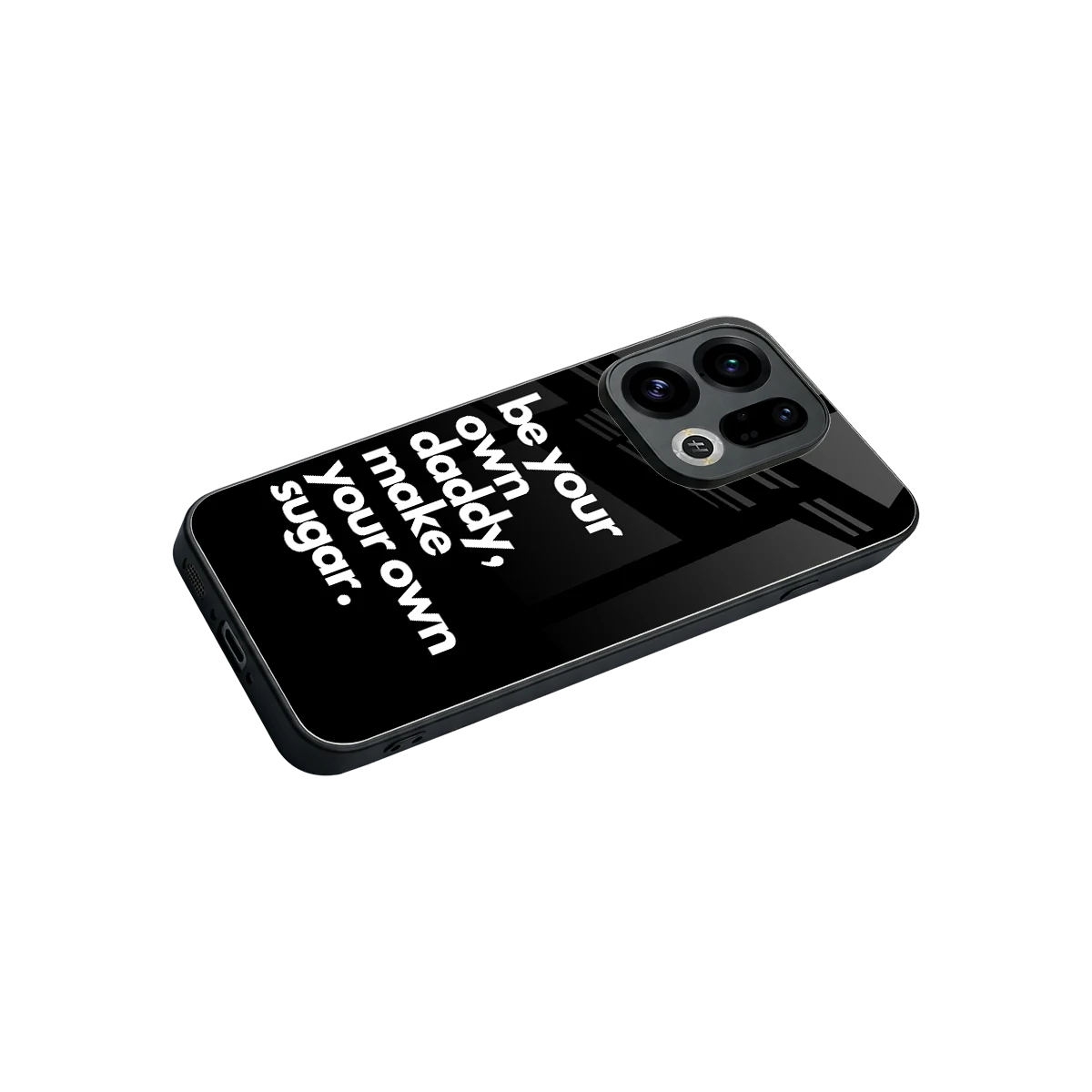 Suger stylish phone case for oppo find x9 | glossy glass and slim fit