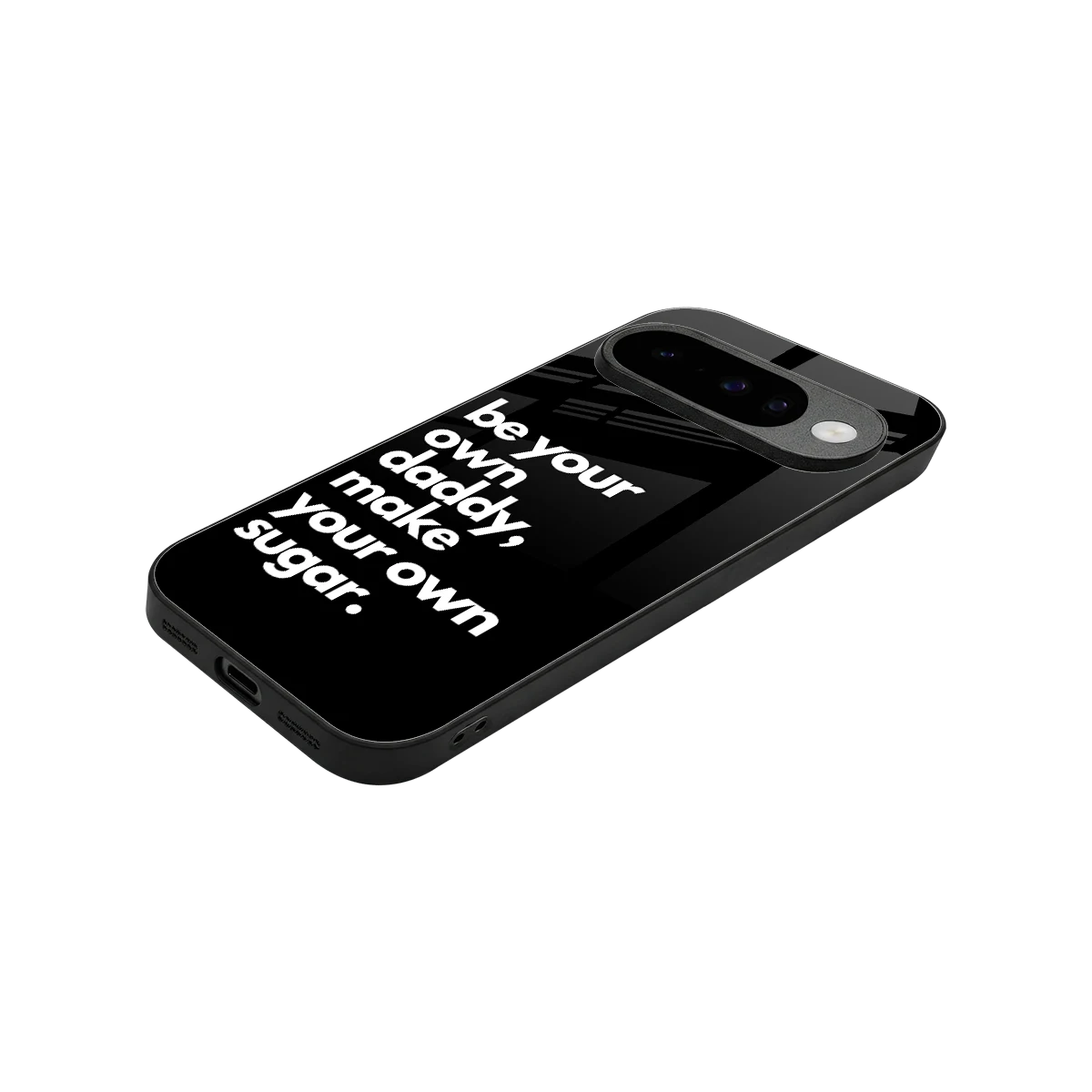 Suger stylish phone case for google pixel 10 | glossy glass and slim fit