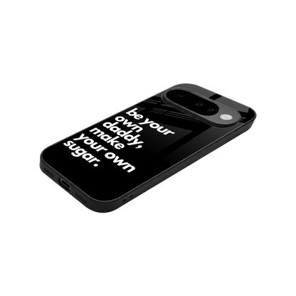 Suger stylish phone case for google pixel 10 | glossy glass and slim fit