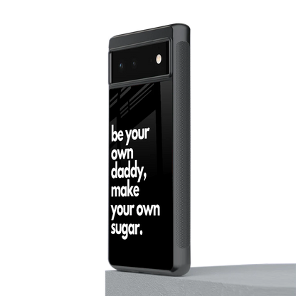 Suger stylish phone case for google pixel 6a | glossy glass and slim fit