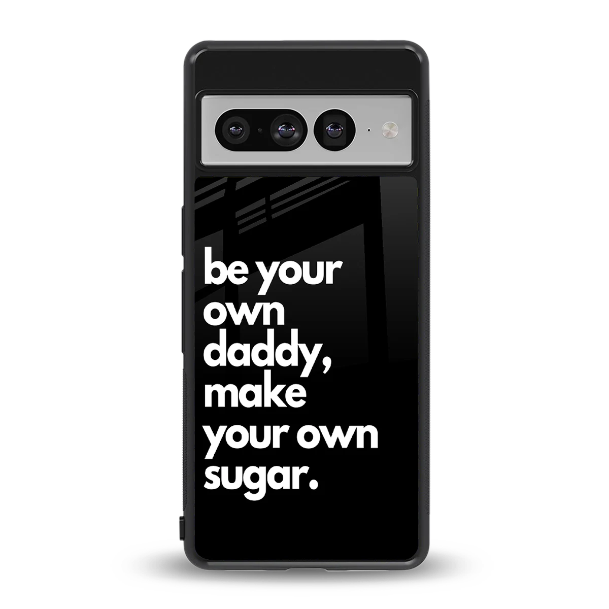 Suger back phone cover | glass case for google pixel 7 pro