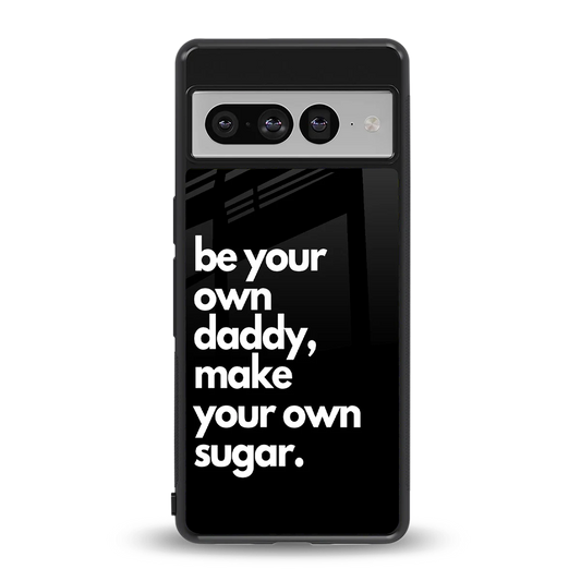 Suger back phone cover | glass case for google pixel 7 pro