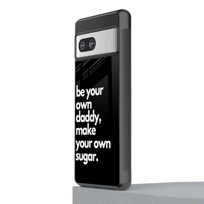 Suger stylish phone case for google pixel 7a | glossy glass and slim fit